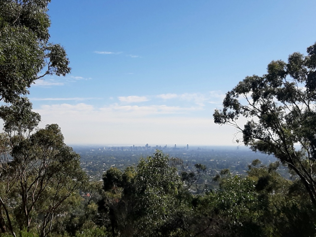 21st Century Jacobsweg: Adelaide in the distance. This is where Peggotty supposedly met up with a friend to commit crimes.